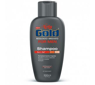 shampoo niely gold 300ml sem sal for men