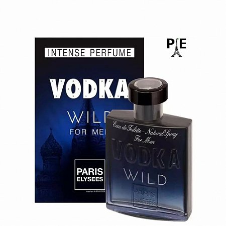 PERFUME VODKA WILD FOR MEN PARIS ELYSEES 100ML