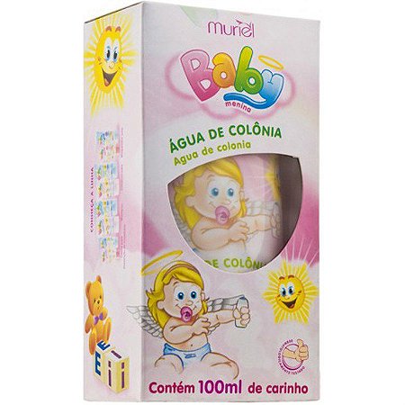 AGUA DE COLONIA BABY MENINA MURIEL 100ML