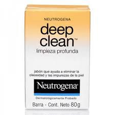 Neutrogena Deep Clean Sabonete limpeza profunda em Barra 80g