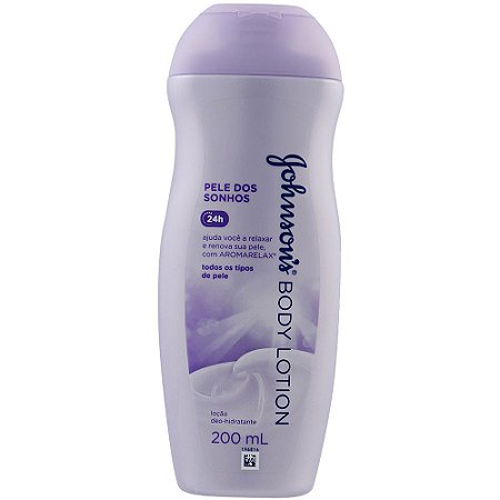 Loção Johnson Soft Lotion 200ml Pele dos Sonhos