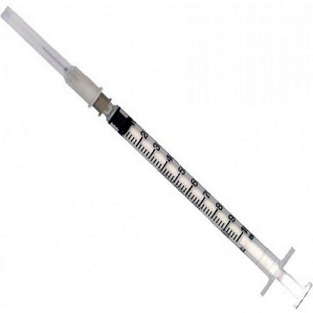 Seringa Descartável insulina Tuberculina 0,38x13mm 1ml BD