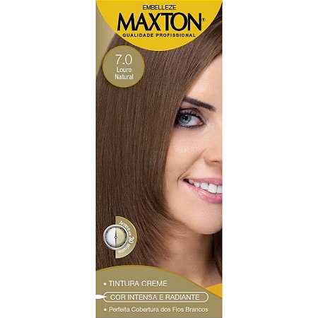 TINTURA MAXTON 7.0 LOURO NATURAL