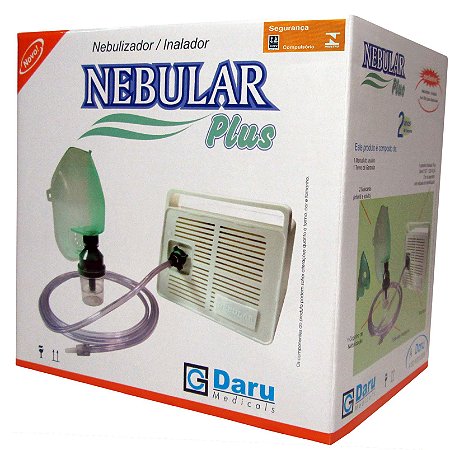 Nebular Plus Inalador e Nebulizador Bivolt - Daru Medicals