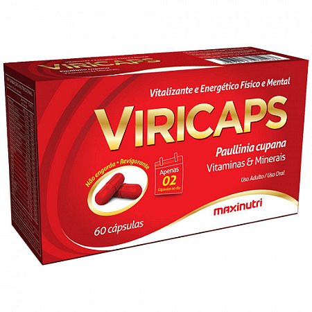 VIRICAPS VITALIZANTE E ENERGETICO 60CAPS