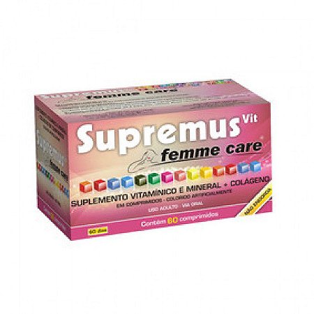 Supremus Vit Femme Care 30cpr - Medquímica