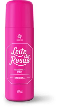 DESODORANTE LEITE DE ROSAS SPRAY 90ML REFRESCANTE