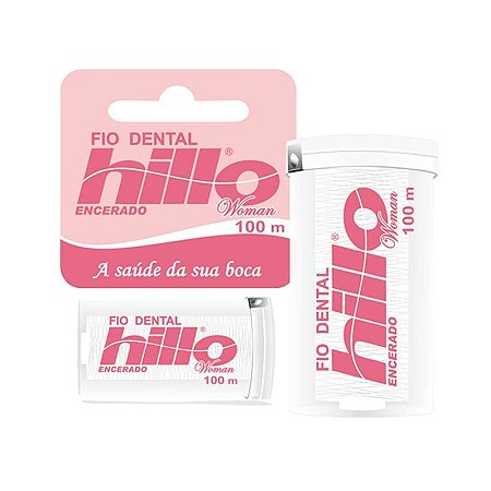 FIO DENTAL HILLO ENCERADO WOMAN 100METROS