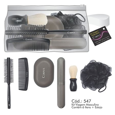 Kit Viagem Masculino Copus Cod.547