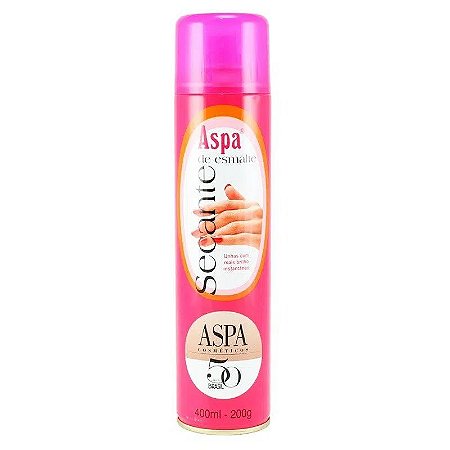 SPRAY SECANTE DE ESMALTE PARA UNHAS ASPA 400ML/ 200G