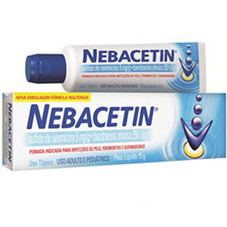 NEOMICINA+BACITRACINA - NEBACETIN 15G