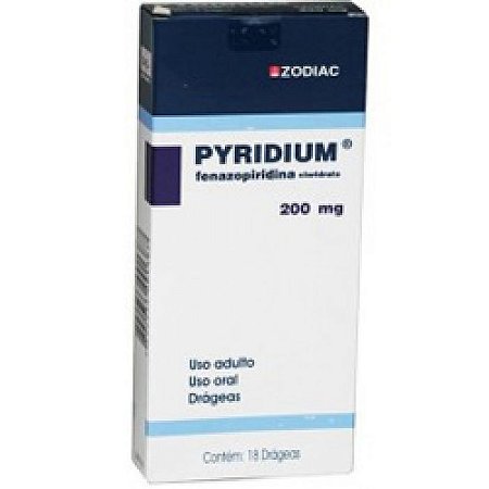 FENAZOPIRIDINA - PYRIDIUM 200MG 18DRG