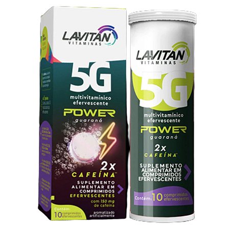 LAVITAN 5G POWER GUARANA 2X CAFEINA 10CPR EFERV