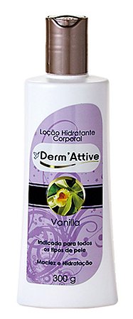 Loção Hidratante Corporal Vanilla Dermattive 300gr