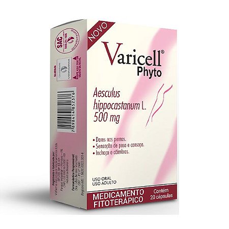 VARICELL PHYTO 500MG 20CPS