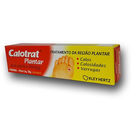 CALOTRAT PLANTAR CREME 20G - ACIDO SALICILICO - KLEY HERTZ