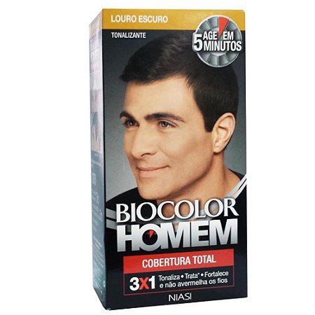 TONALIZANTE HOMEM BIOCOLOR LOURO ESCURO