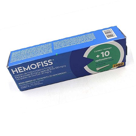HEMOFISS PDA 30G 10 APLICADORES CIMED