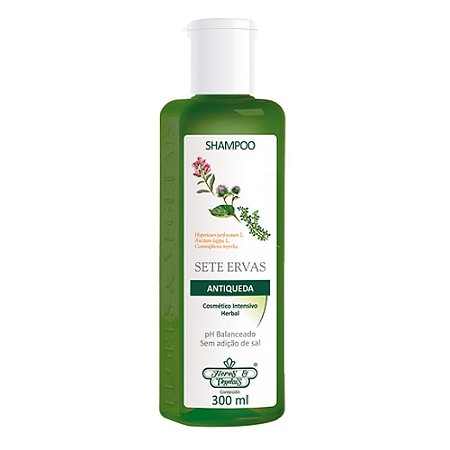 SHAMPOO FLORES E VEGETAIS ANTIQUEDA SETE ERVAS 300ML