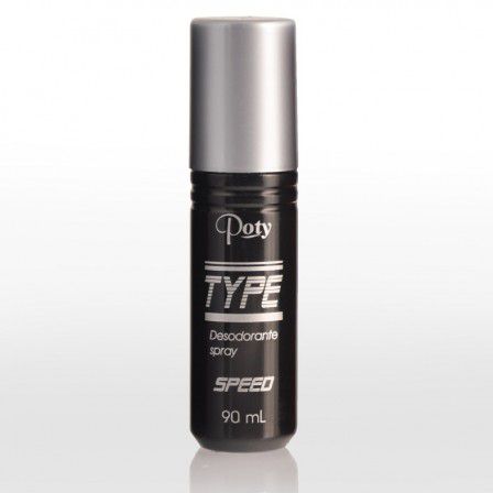 Desodorante Poty Spray Masculino 90mL Type