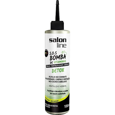 SALON LINE TONICO SOS BOMBA CRESCIMENTO DETOX 100ML