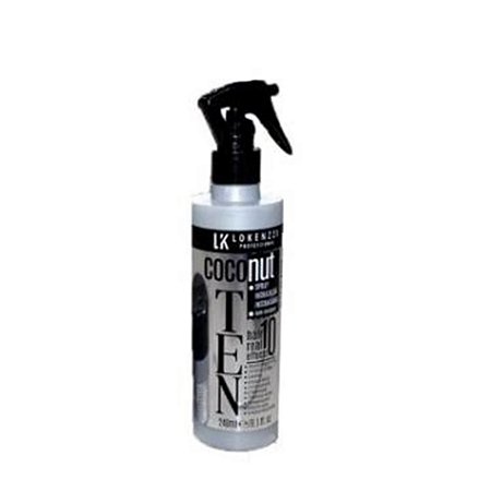 SPRAY HIDRATANTE LOKENZZI  INSTAN. COCONUT 10 EFFECTS 240ML