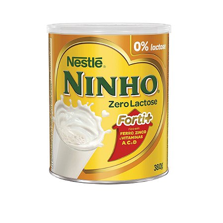 Leite Ninho Zero Lactose 380g