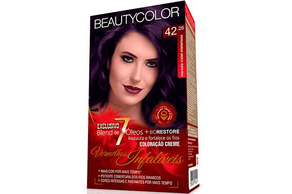 Tintura Beauty Color 86.44 Ruivo Cobre Natural