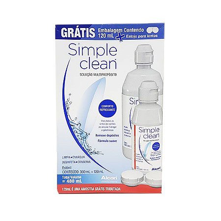 SIMPLE CLEAN 360ml + 120ml -  ALCON