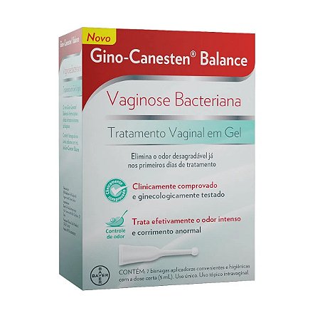 Gino Canesten Balance Gel 5ml Com 7 Bisnagas