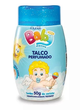 TALCO PERFUMADO MURIEL BABY MENINO 50G