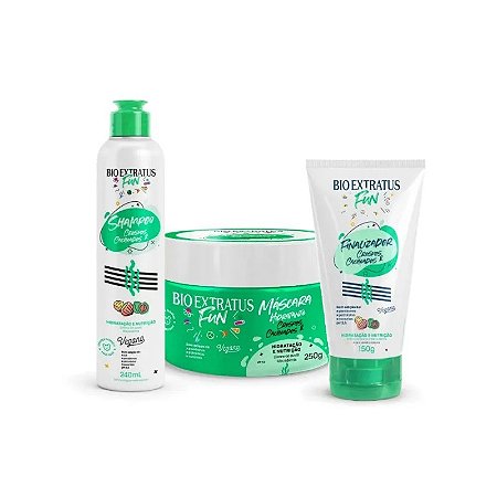 KIT BIOEXTRATUS FUN CRESPOS CACHEADO