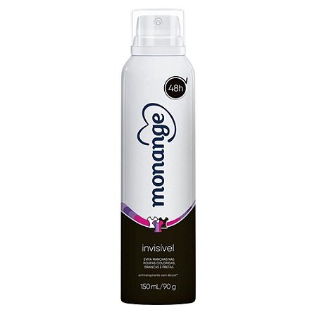 DESODORANTE MONANGE AEROSOL 150ML INVISIVEL