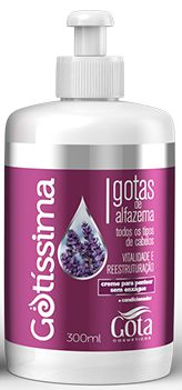 Gotissima Creme de Pentear Gotas de Alfazema 300mll