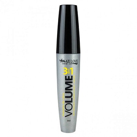 MASCARA PARA CILIOS MAX LOVE VOLUME 3 EM 1 9ML