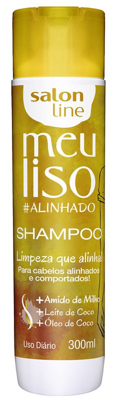 Salon Line Shampoo 300mL Meu Liso #Alinhado