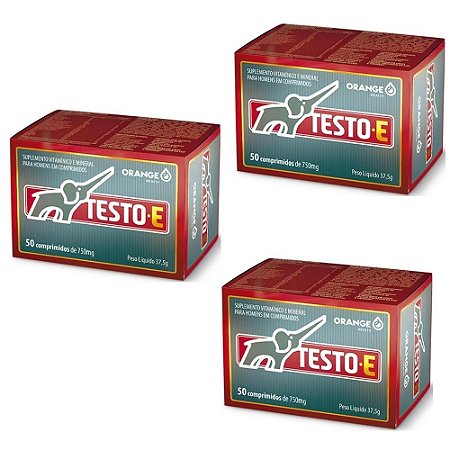 TESTO E 600MG 50 COMP ORANGE kit 03un