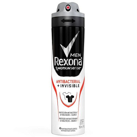 DESODORANTE REXONA AEROSOL FOR MEN ANTIBAC/ INVISIBLE 150ML