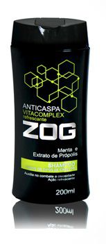 Shampoo Anticaspa VIitacomplex Menta e Propolis 200ml - Zog