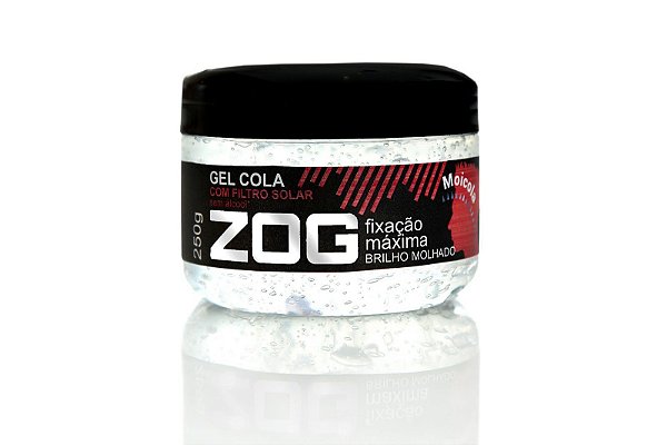 Gel Cola Zog fixacao maxima Brilho Molhado 250g