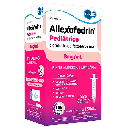 ALLEXOFEDRIN XPE INF  150ML EMS