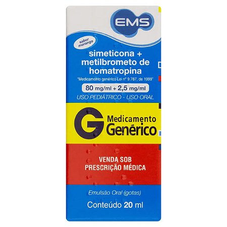 SIMETICONA+HOMATROPI NA 20ML EMS