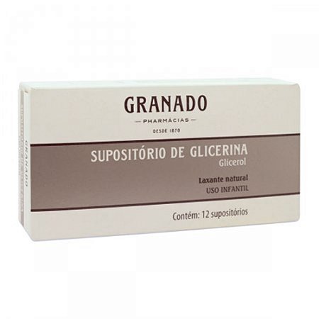 SUPOSITORIO DE GLICERINA PEDIATRICO GRANADO 12UN