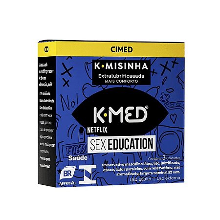 K-Med K-Misinha Sex Education 3 unidades