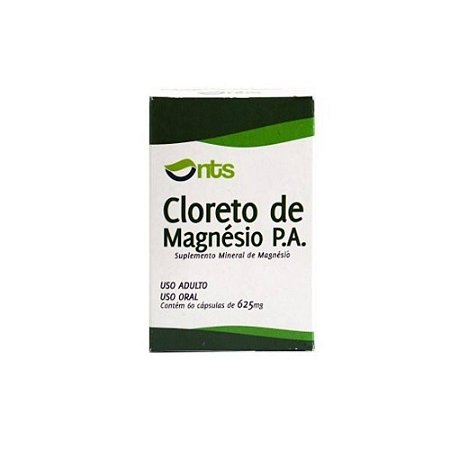 Cloreto de Magnesio 625mg 60cps natubras