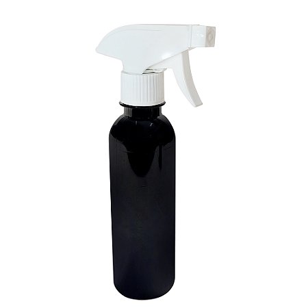 BORRIFADOR DE PLASTICO PRETO SANTA CLARA 250ML