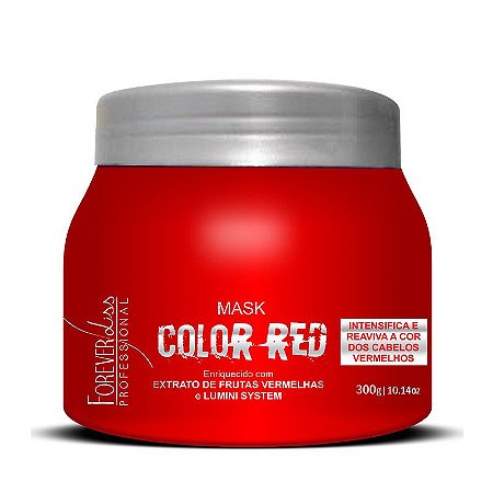 Forever Liss Máscara Color Red 250g