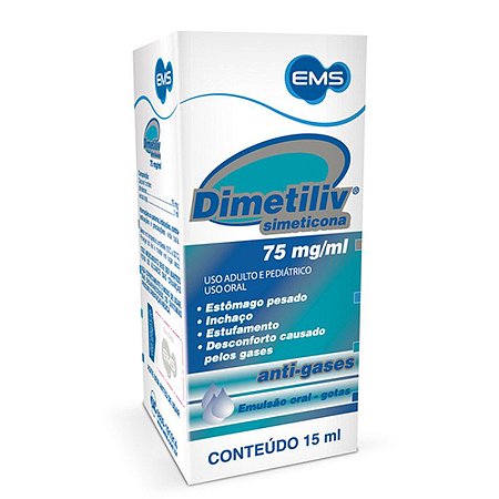 SIMETICONA 15ML - DIMETILIV - EMS