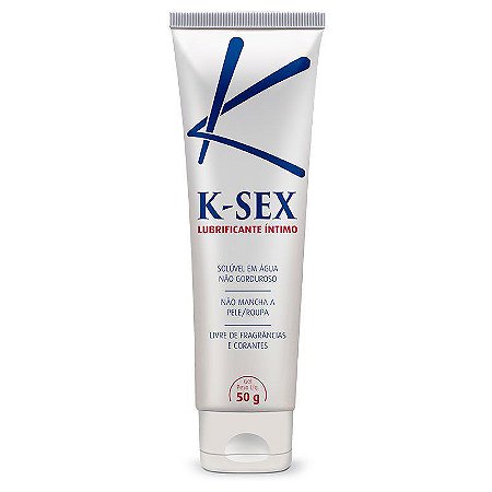 LUBRIFICANTE K-SEX NATURAL GEL 50G UNIAO QUIMICA