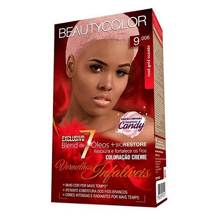 TINTURA BEAUTY COLOR 9.006 ROSE GOLD OUSADO